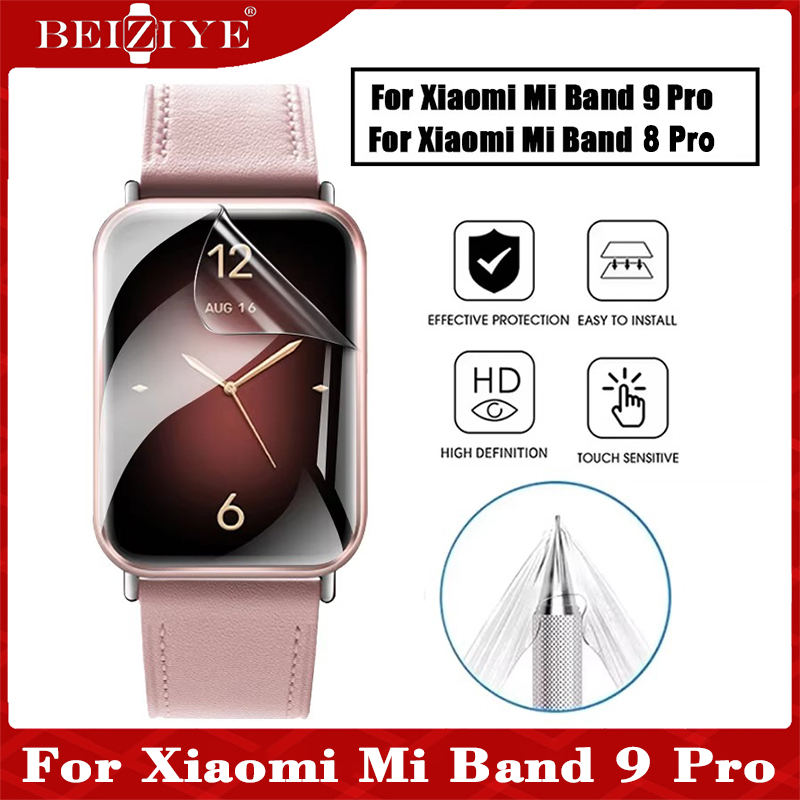 ฟิล์มกันรอย Mi Band 9 Pro ฟิล์ม นาฬิกา สมาร์ทวอทช์ คลุมทั้งหน้าจอ for Xiaomi Band 9 Pro ฟิล์ม Mi Band 8 Pro ฟิล์ม Screen Protective Film ราคา 58 บาท*ส่งฟรี