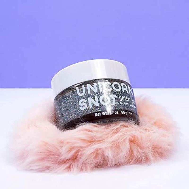 Buy Unicorn Snot Holographic Body Glitter Gel - Vegan & Cruelty Free - Gift - Festival - Rave - Costume (45 ml) (Silver) Singapore