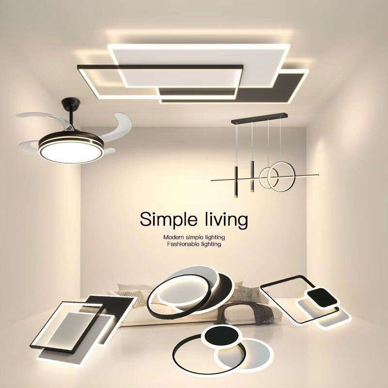 LED Flush Mount Light, Modern Round Ceiling Light for Bedroom, Living Room. .