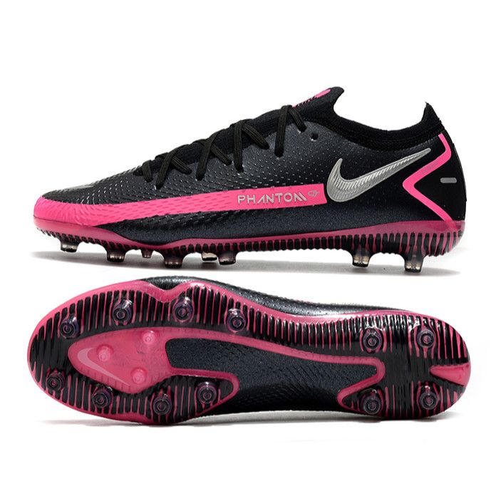 ⚽Little Plum sát thủ Giày bóng đá GT siêu chạy 3D nam FG móng tay dài Ag Studs C Luo Dark ác cao cấp huyền thoại sát thủ hàng đầu thấp
