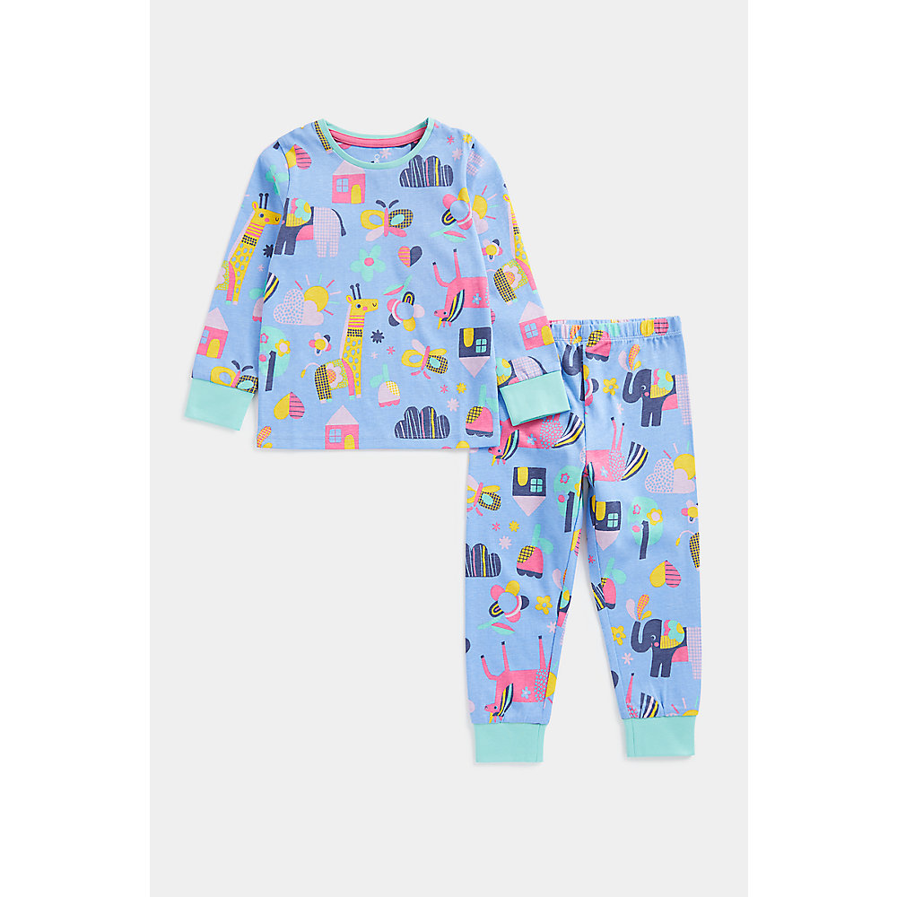 Mothercare Blue Animal Pyjamas ราคา  757 บาท*ส่งฟรี