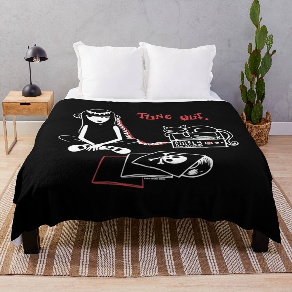 Emily the strange Throw Blanket Thins Beautifuls Summer Beddings valentine gift ideas Blankets ua ราคา  3,207 บาท*ส่งฟรี