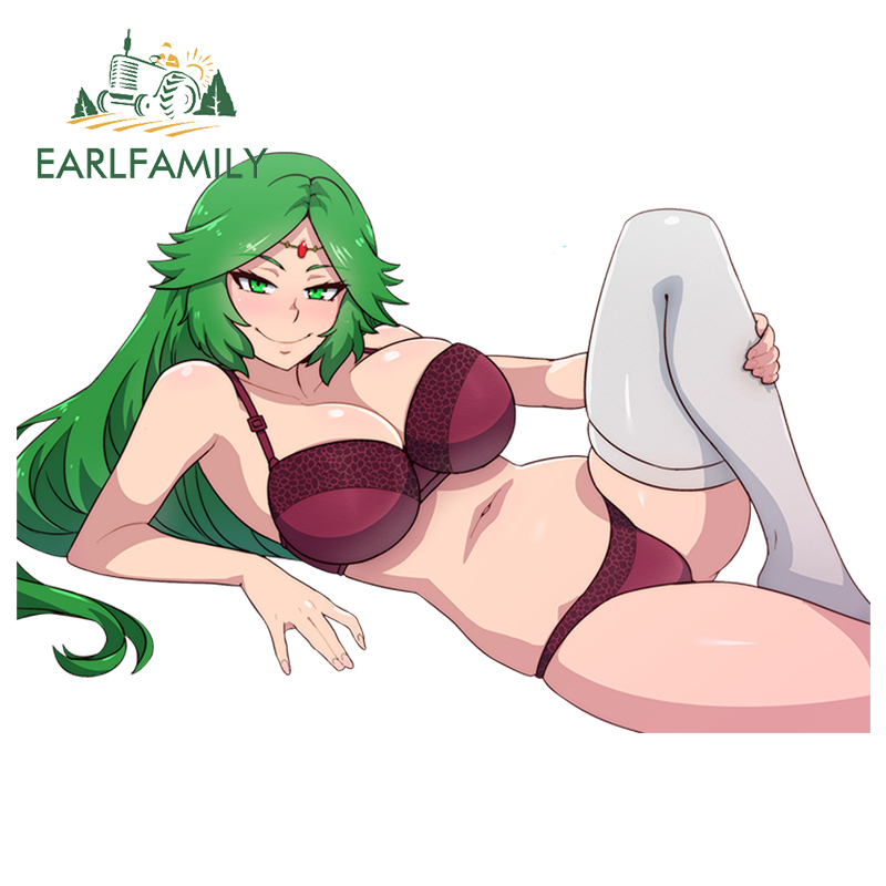 13cm 3D Girl Car Sticker Kid Icarus for Palutena Anime JDM Style Waterproof Car Decal Motorcycle Dec