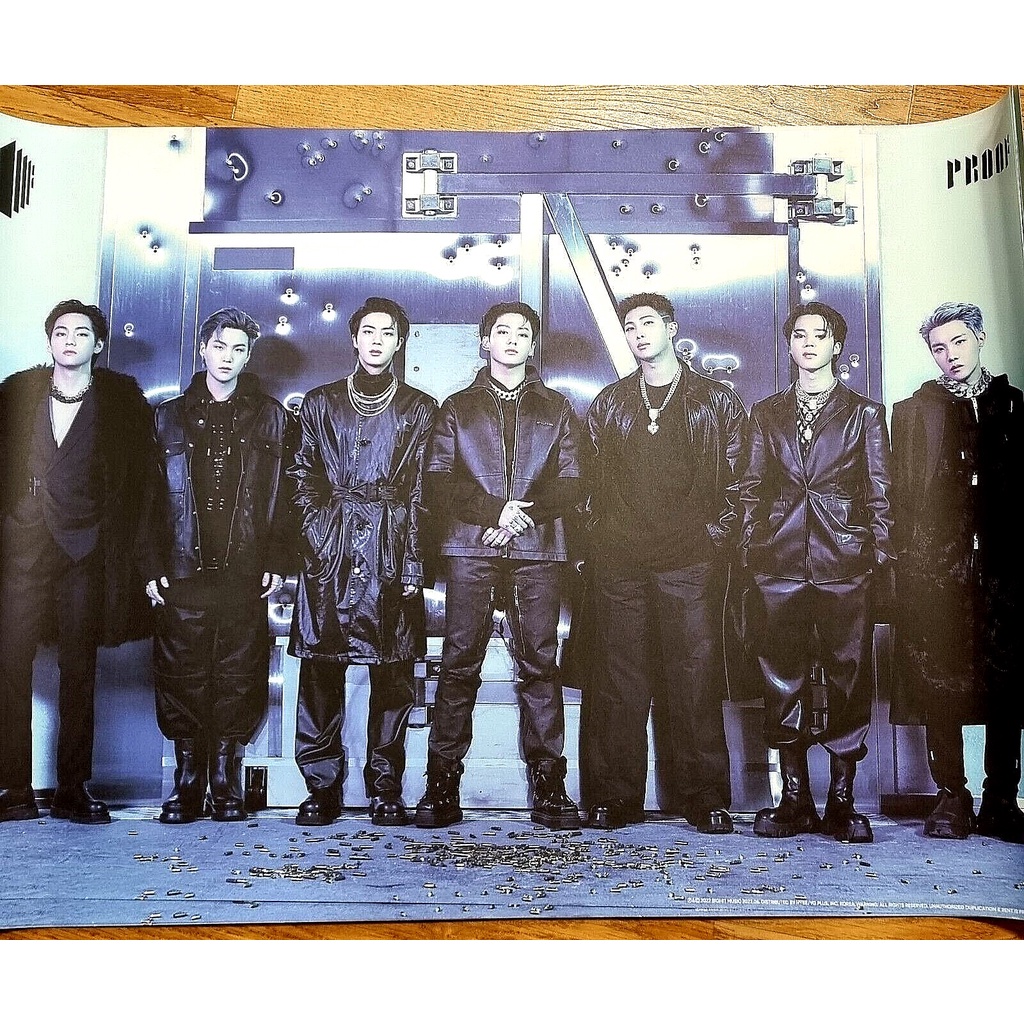 Bộ ảnh treo tường poster BTS PROOF chính hãng