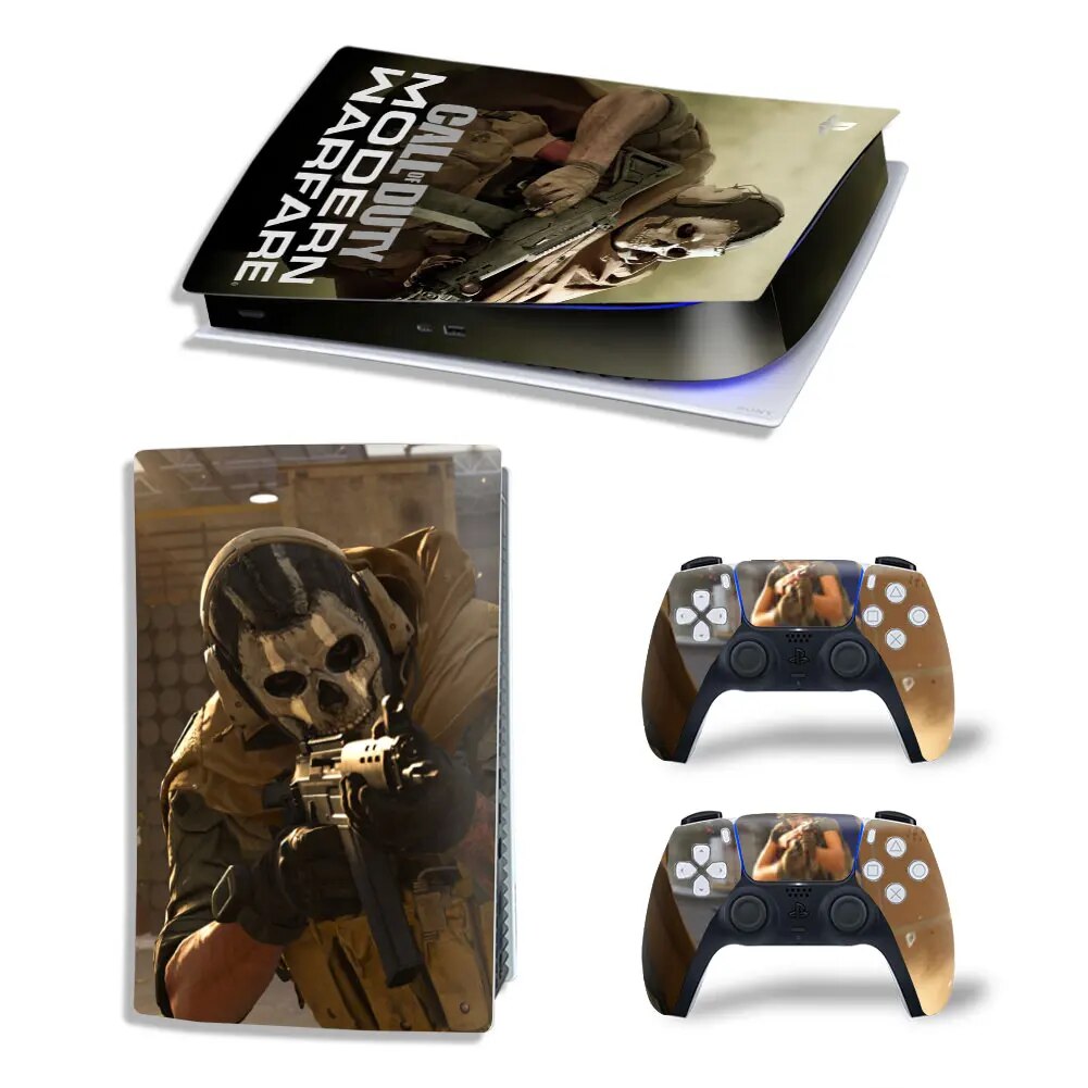 【High-quality】 For Ps5 Digital Skin Call Of Vinyl Sticker Decal Cover Console Controller Dustproof Protective Sticker