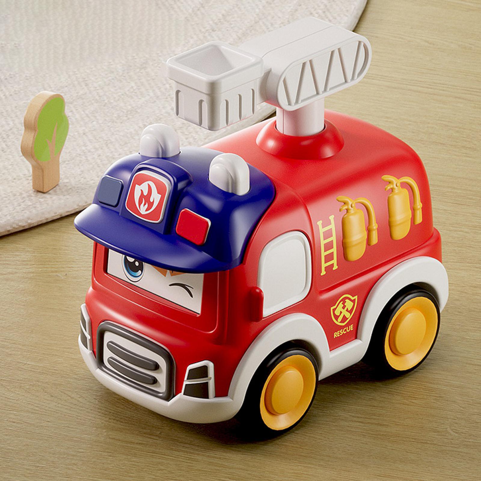 Baoblaze Press and Go Cars Cute Birthday Gifts Creative Baby Car Toy