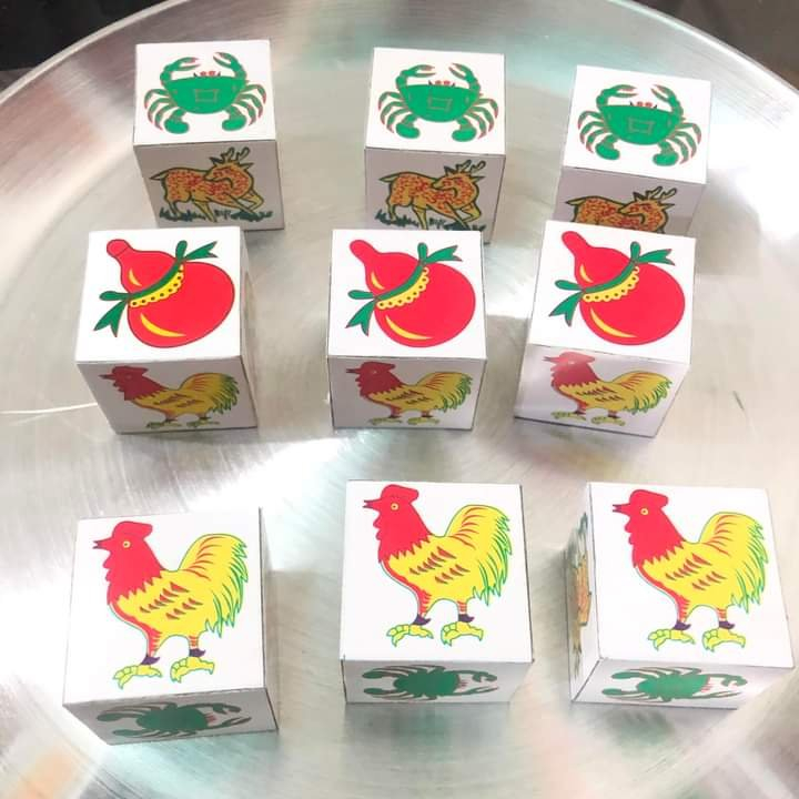 Hột bầu cua 5/5 chống thầy thợ nghe hột,chống đánh bịp