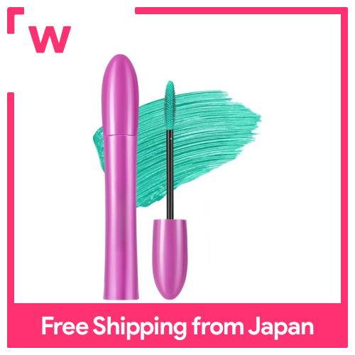 Liangnishi Màu mascara Mascara không thấm nước, 10 màu sắc để lựa chọn từ, loại bỏ với nước nóng, khối lượng lên & Curl giữ, hoàn thiện tự nhiên mà không có khối, dài & dày đặc (05 màu xanh)