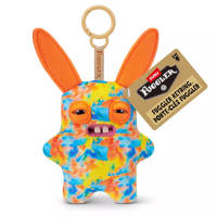 Fuggler Funny Ugly Monster Plush Keychain by ZURU Mini Collectible Monster Doll Human-Like Teeth Soft Plush Bag Charm