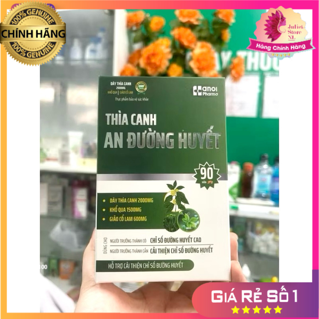 Viên Uống An Đường Huyết - Hỗ Trợ Ổn Định Đường Huyêt, Giảm Nguy Cơ Biến Chứng Tiểu Đường Chính Hãng Hộp 60v - 90v JL