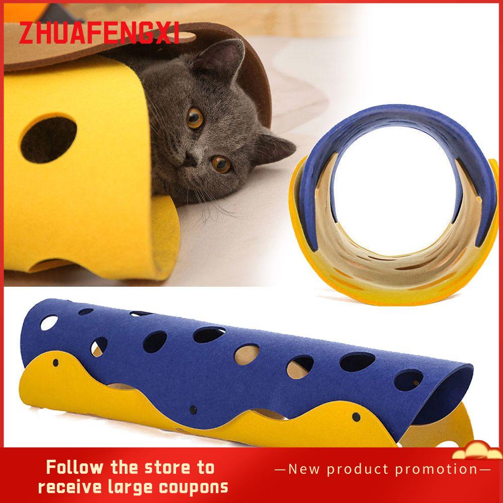 Zhuafengxi nhà đồ chơi cho thú cưng đường hầm Ổ mèo con tương tác ráp ống