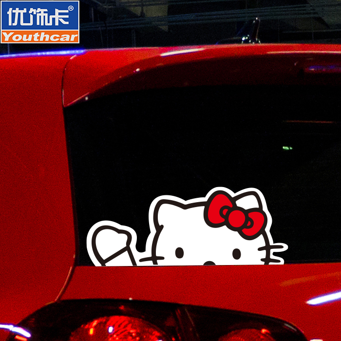 sanrio car decal