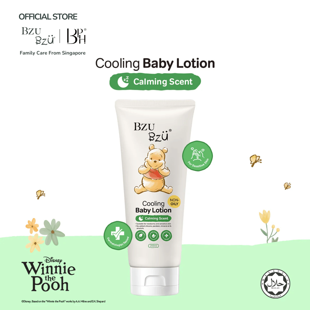 BZU BZU (Exp. 14/5/2028) Cooling Baby Lotion 200ml 0-3 years old