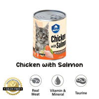 ALPHA PETS Sniffly Cat Canned Food 400g Cat Wet Food Grain Free Real Meat Pate Cat Food Makanan Kucing Basah 猫罐头
