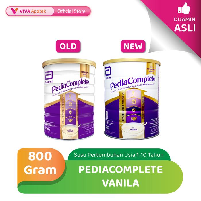 Pediacomplete/Pediasure Complete Vanilla Susu Pertumbuhan Usia 1-10 Tahun (800 Gram)