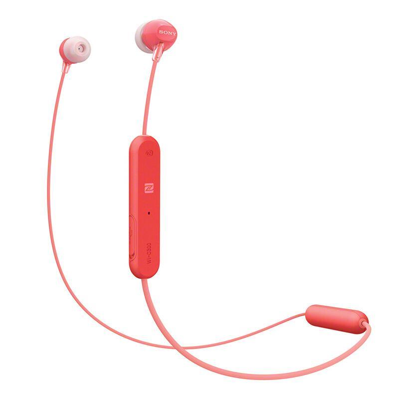 Sony/Sony WI-C300 In-ear Wireless Bluetooth Headset Dual Handle Pendant Version Halter Sports Running Earplug Singapore