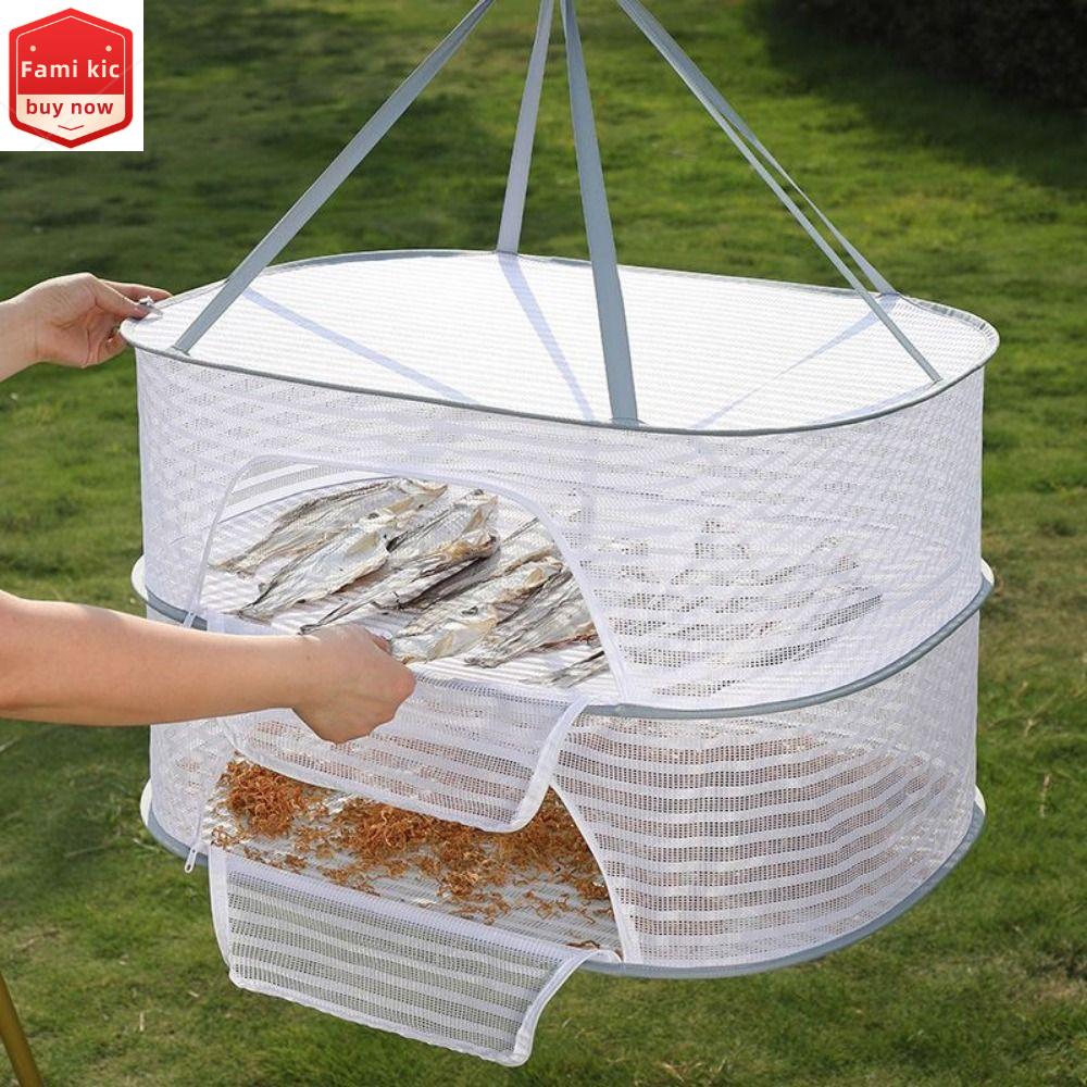 SDKIGVX Sáng Tạo Sức chứa lớn Có thể gập lại Bền Hộ gia đình Lưới Rau khô Lưới Đánh Cá khô Lưới treo