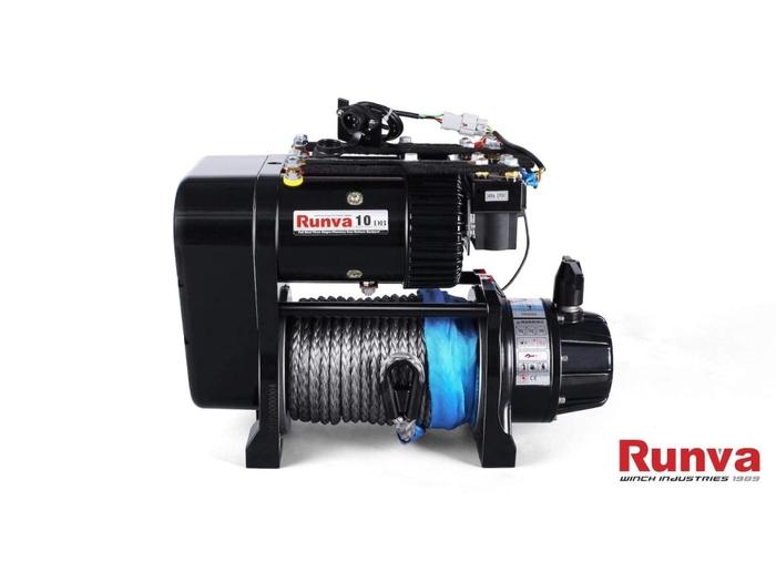 RUNVA 10DB DOUBLE MOTOR ELECTRIC WINCH KAPASITAS 4,5 TON HIGH SPEED - ForUs Mart Giá 30,820,000 Đồng*Miễn phí vận chuyển