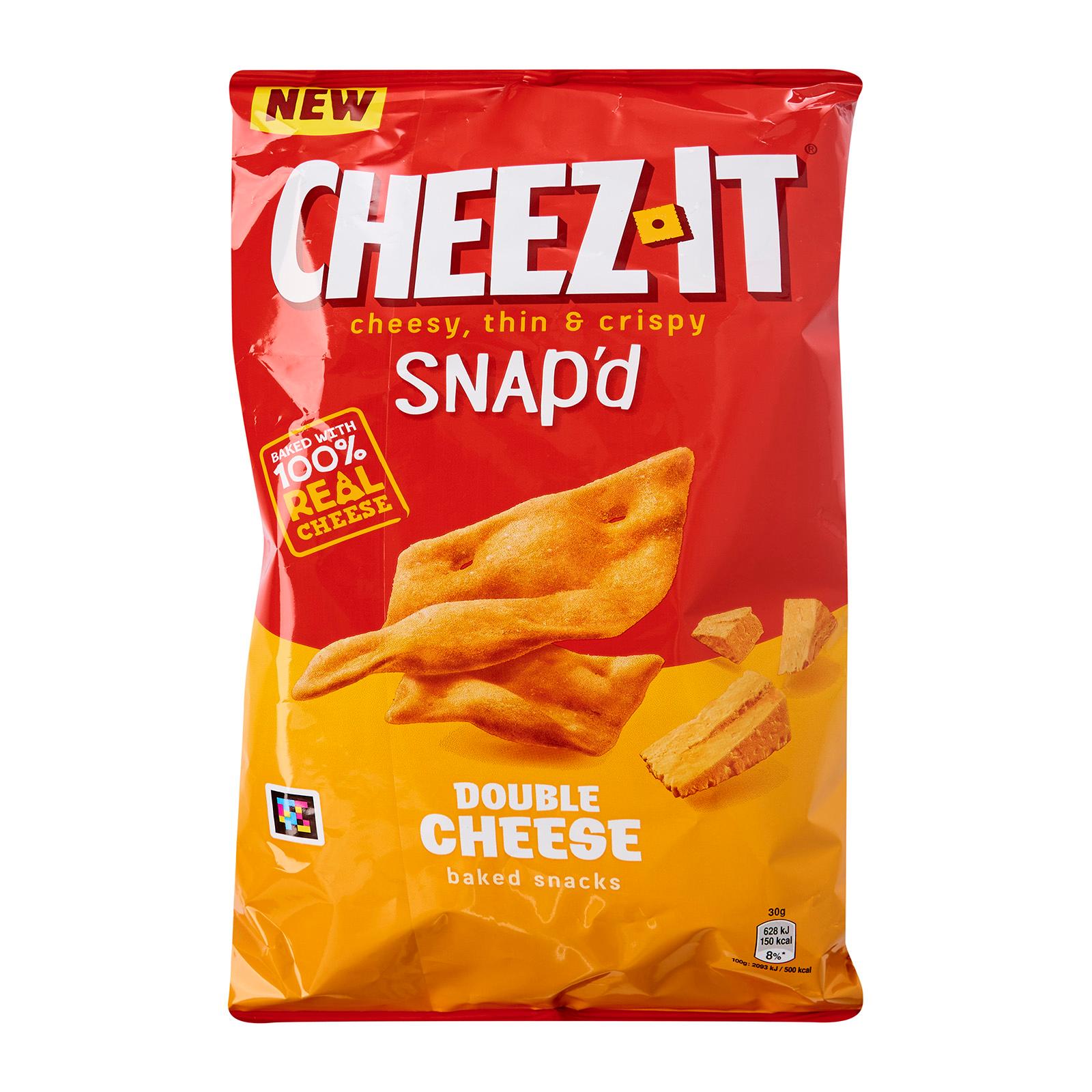 Cheez-It Snap'd Double Cheese Baked Snacks 40G | Lazada Singapore