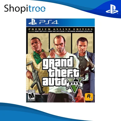 PS4 Grand Theft Auto V: Premium Online Edition / R1 (English)