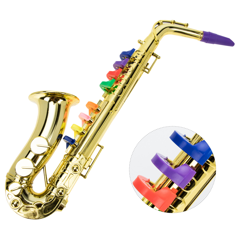Foxitle phỏng đồ chơi saxophone trẻ em trẻ em đồ chơi âm nhạc đồ chơi âm nhạc