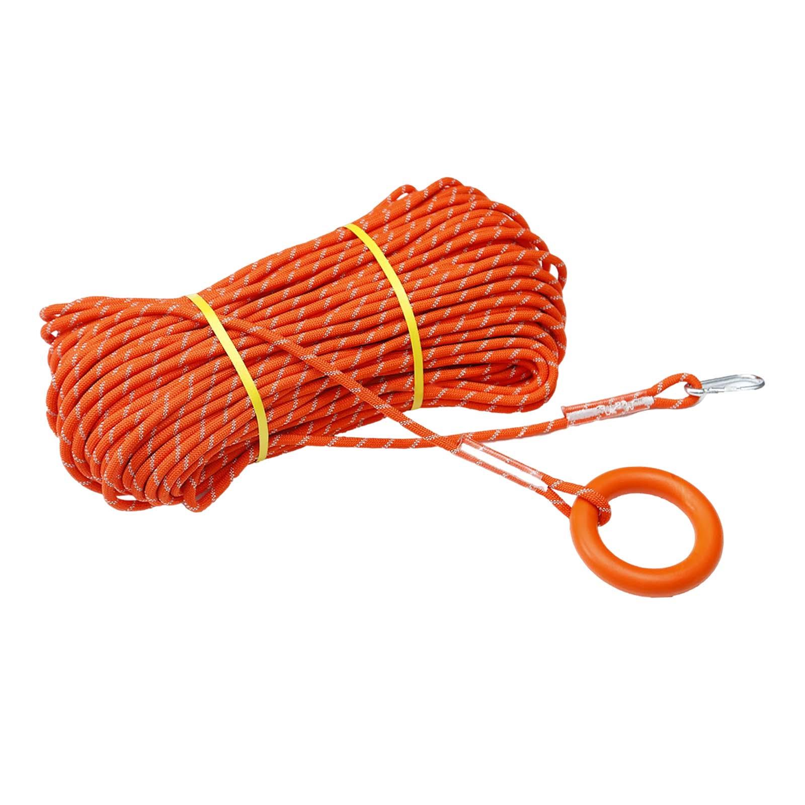 30M Reflective Rope Throw Floating Throwing Line Thickness Professional Outdoor