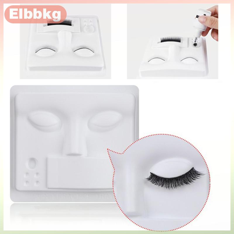 Elbbkg Đầu mô hình Ma Nơ Canh nhựa thực hành thủ công nối mi giả