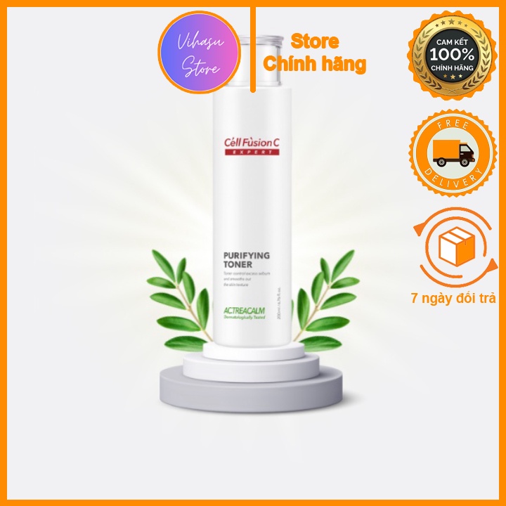 Nước cân bằng thanh khiết cho da dầu AC.Trecalm - Cell Fusion C Expert [Vihasu Store]