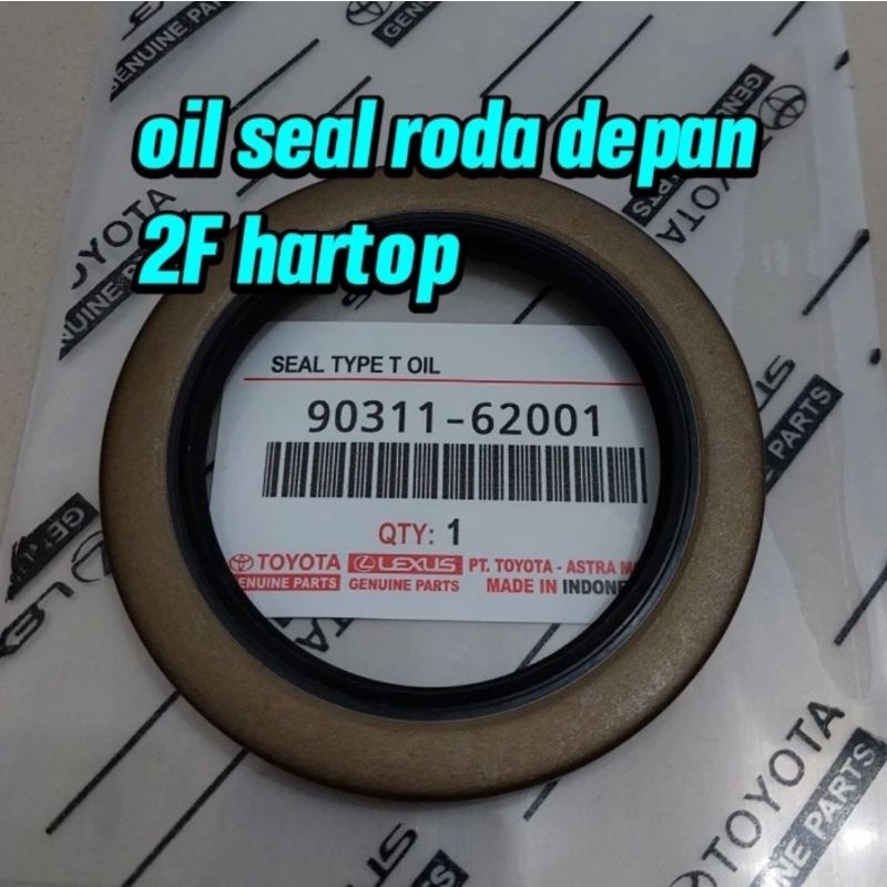 oil seal roda depan toyota 2F 90311-62001 Giá 20,000 Đồng*Miễn phí vận chuyển