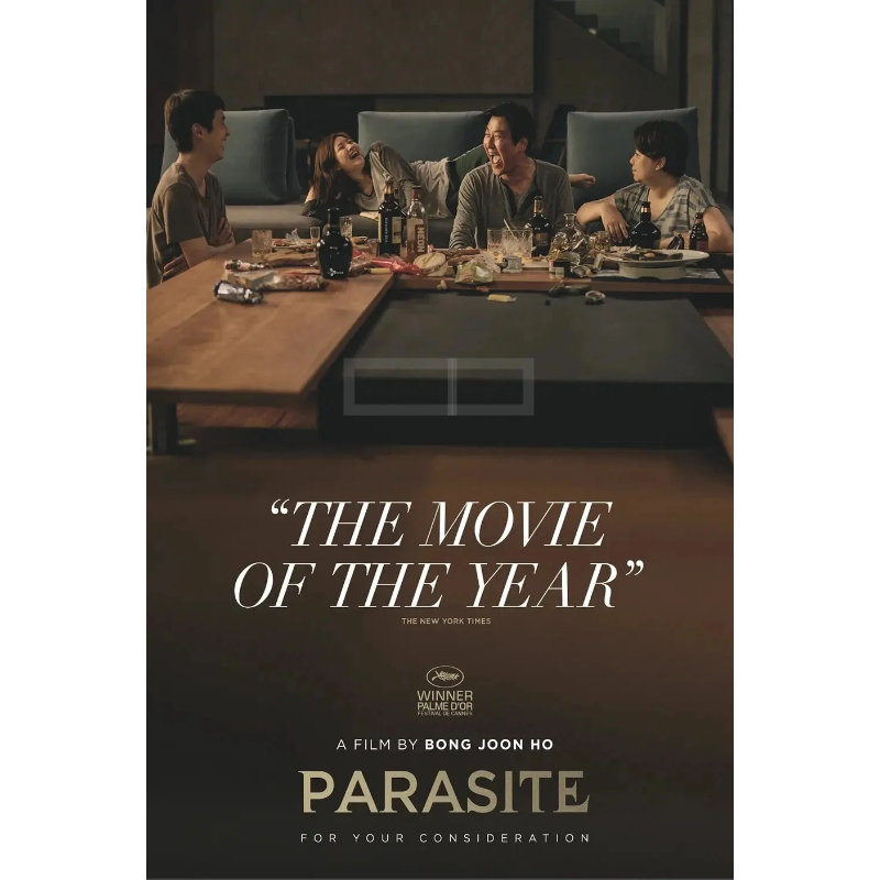 Classical Popular Korean Plot Movies Parasite Poster And Prints Canvas Painting Wall Art Pictures Home Room Decor