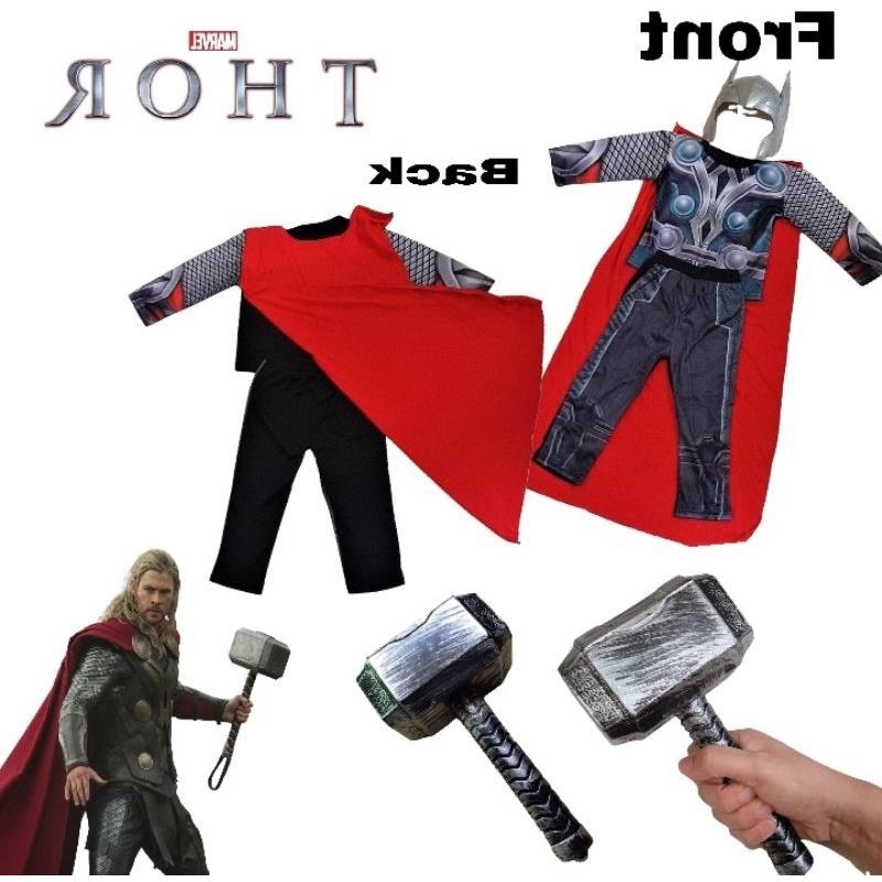 The Avengers Infinity War Thor Costume Odinson Outfit Vest Pants Bracers  Boots | eBay