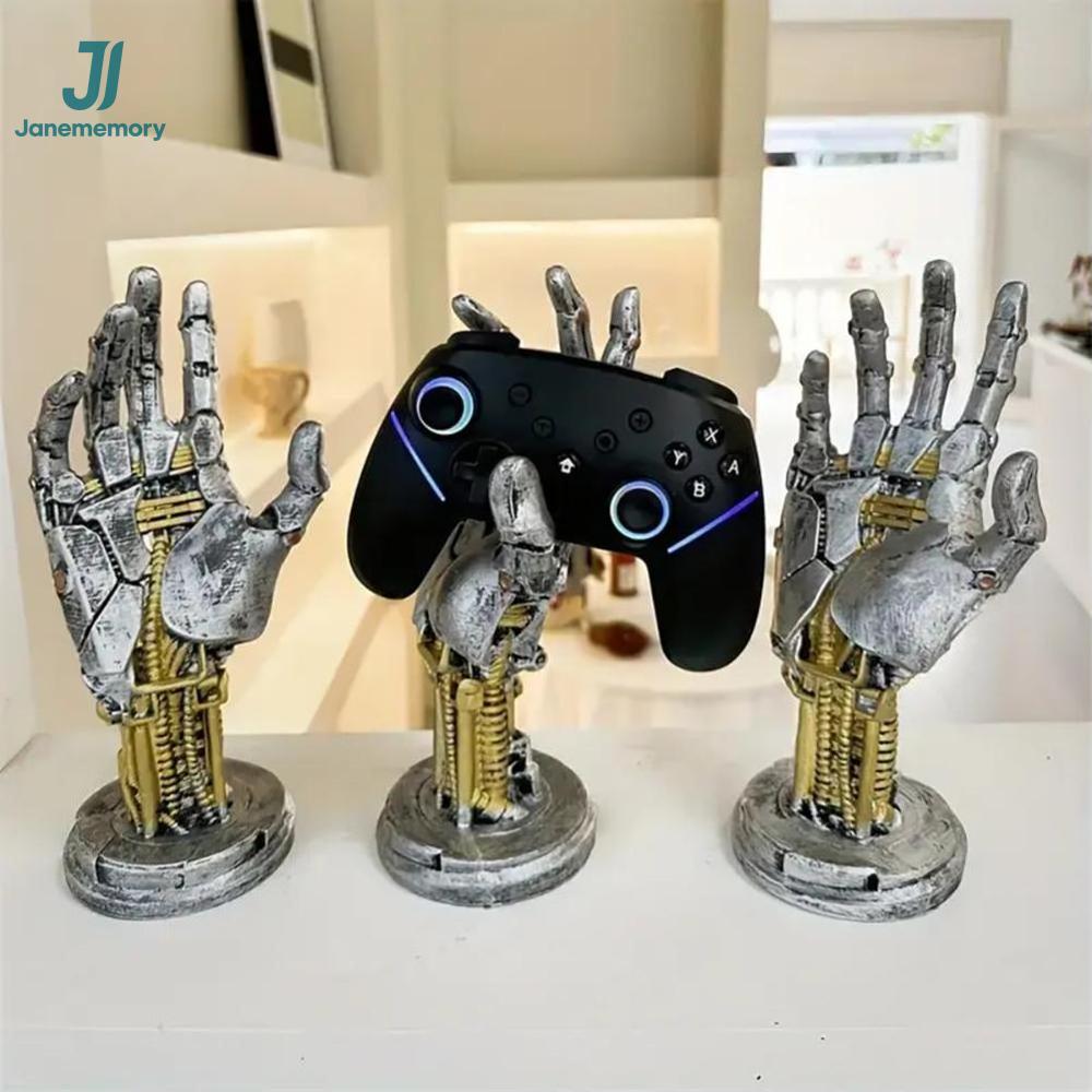 JM Cyberpunk Cơ Khí để bàn cầm tay móc treo tai nghe Đa Mục Đích Mô Hình đồ chơi độc đáo Cho Thiết Lập Chơi Game bàn làm việc bày hàng lên giá Tổ Chức
