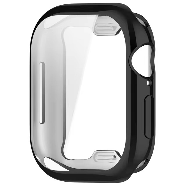 Bảo vệ màn hình cho Apple Watch Case Series 10 42mm 46mm Full TPU bumper Cover accessories iwatch se