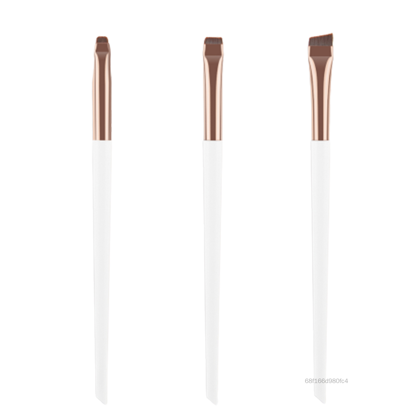 3 cạnh Eyeliner Brush Nghiêng đầu Eyeliner Brush Đường viền Eyeliner Brush Ultra Thin Eyeliner Brush Công cụ trang điểm HGF-VN - 3