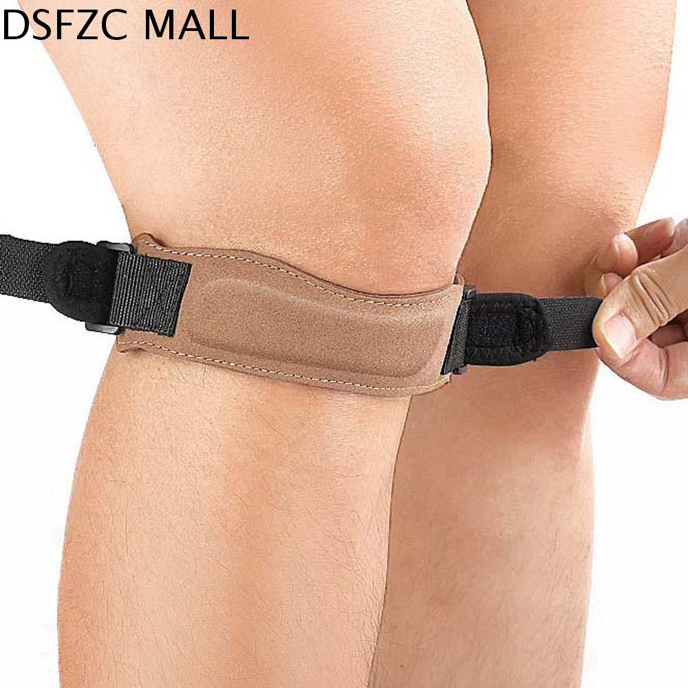DSFZC Đệm đầu gối hấp thụ sốc Đai đầu gối xương bánh chè Vòng dây khớp gối Bảo vệ áp lực Bảo vệ xương bánh chè Có thể điều chỉnh Hỗ trợ đầu gối Dây đeo đầu gối xương bánh chè Thể thao