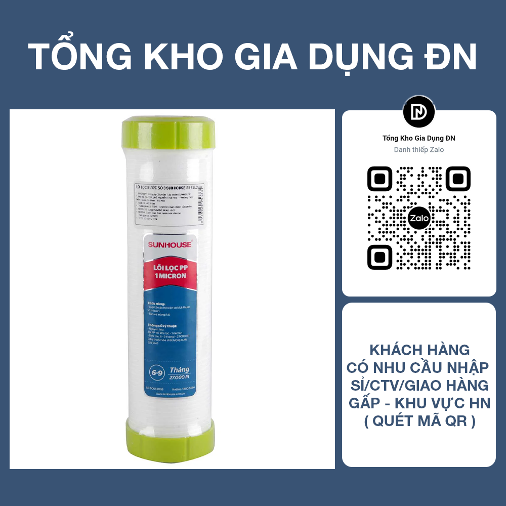 Lõi lọc r.o sunhouse số 3 shrll3