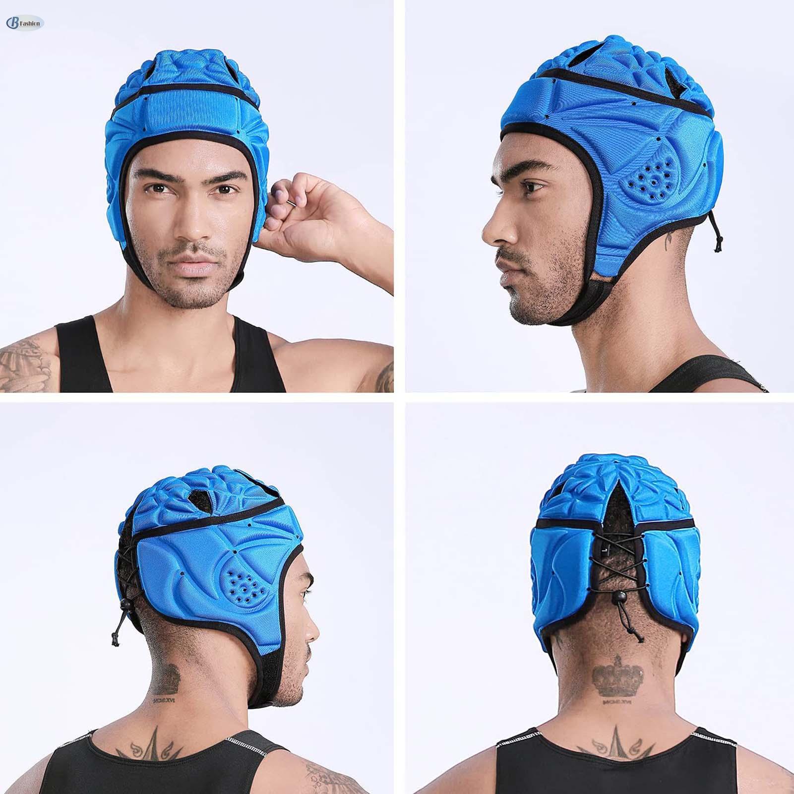 B-F Scrum Cap Headguard Excellent Shock Absorption Adjustable Head Protector Suitable for Lacrosse Hockey BF-MY ราคา 217 บาท*ส่งฟรี