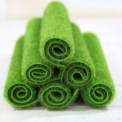 LYM 15cm Green Artificial Grass Mat for Gardens