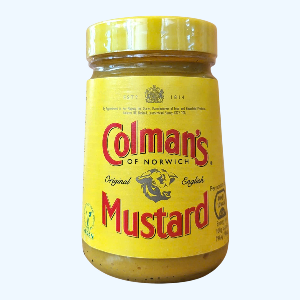 (HSD 30/11/2026) COLMAN’S -- Lọ 170g -- SỐT MÙ TẠT ANH NGUYÊN BẢN Vegan Original Mustard