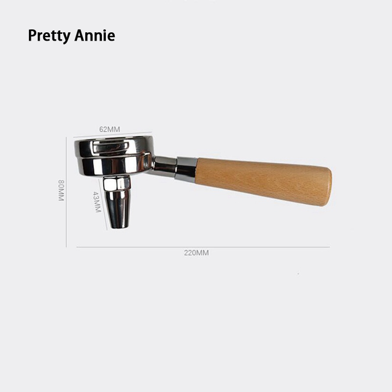 58mm wooden handle for coffee/tea filtering tool ราคา 845 บาท*ส่งฟรี