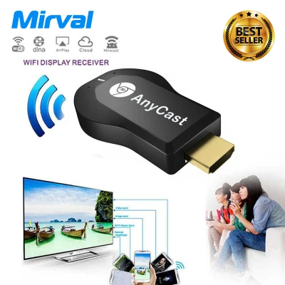 Mirval M2P Anycast 1080p Wireless WiFi display Chrome Airplay Miracast DLNA TV Dongle HDMI Support Google Home
