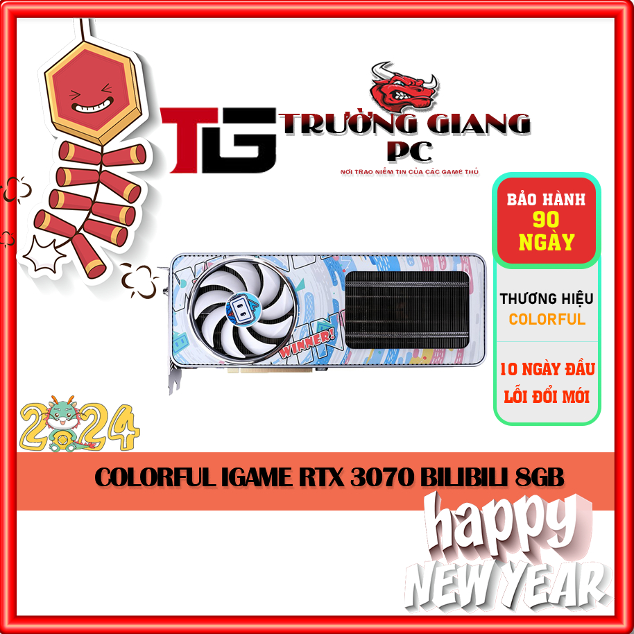 VGA Card màn hình Colorful iGame Bilibili RTX 3070 8G