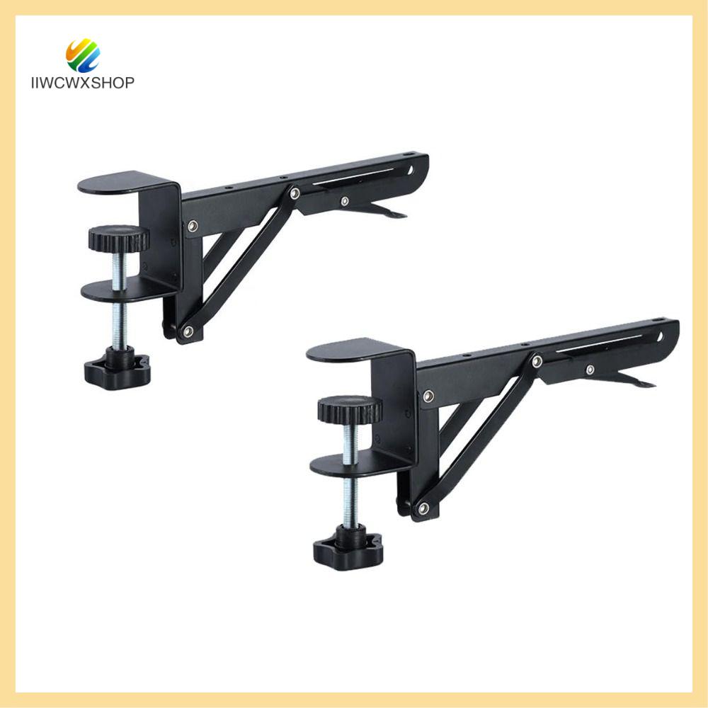 Iiwcwx cửa hàng 2 gói mở rộng kẹp bàn nặng c-kẹp nền tảng DIY bàn kẹp văn phòng