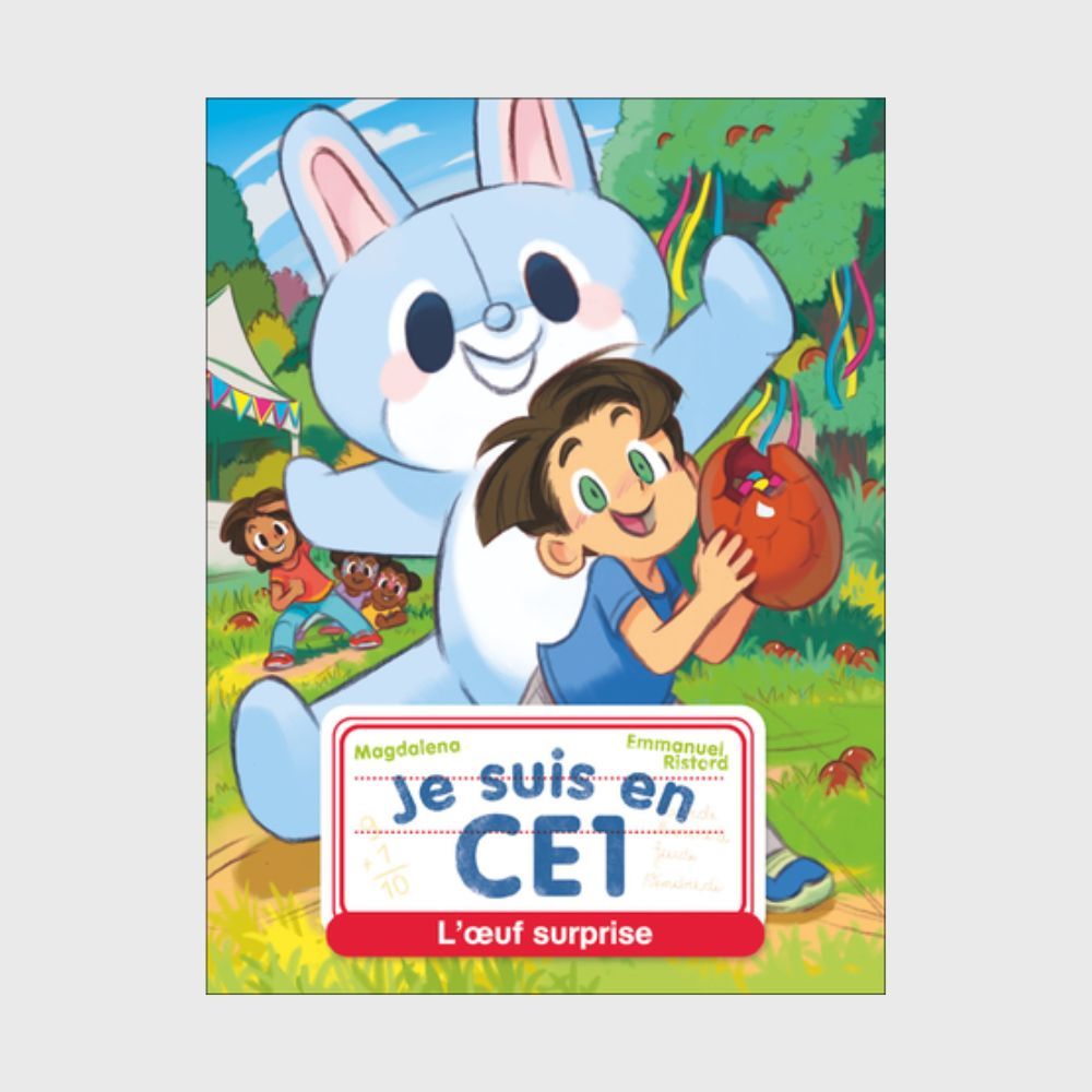 Sách tiếng Pháp - Je Suis En Ce1 - Tome 25 - L'Oeuf Surprise