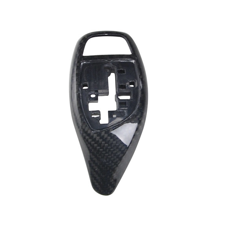 Car Interior Modification Carbon Fiber Trim Gear Shift Knob Cover for F20 F22 F23 F30 F34 Shift Lever Cover Replacement Parts Accessories
