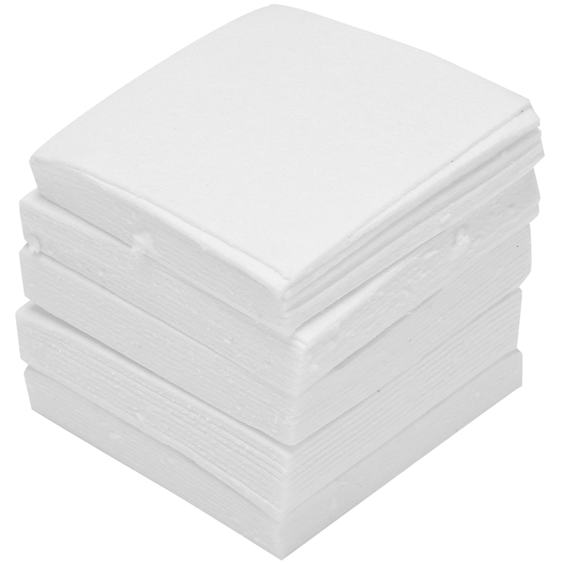 (TQRA) 50 Sheets Ceramic Fiber Square Microwave Kiln Glass Fusing Paper Household Tools
