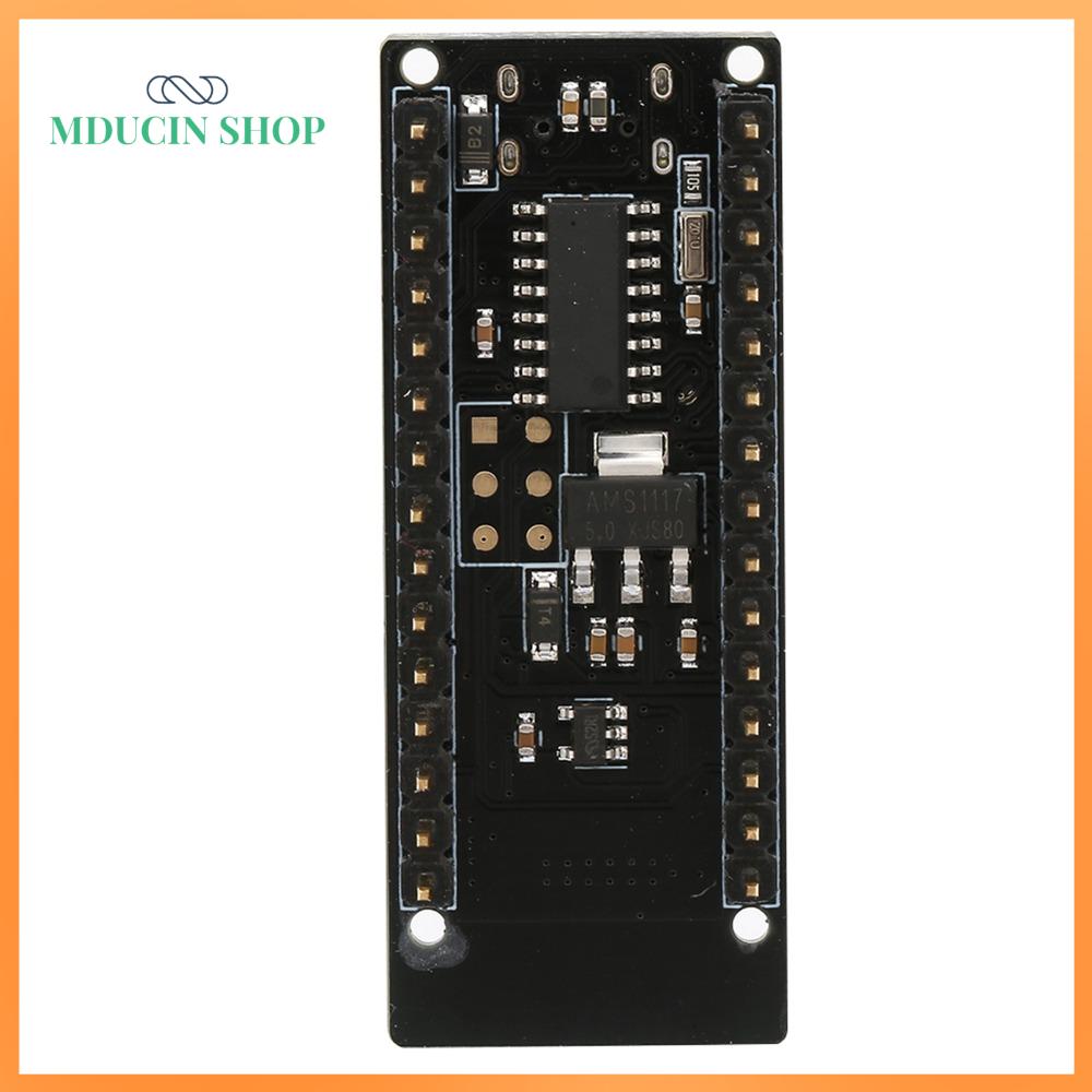 MDUCIN SHOP 5V Ban Phát Triển NRF24L01 ATMEGA328. 8 chân Bảng mạch thu phát Công suất thấp Bảng tương thích Dự án điện tử