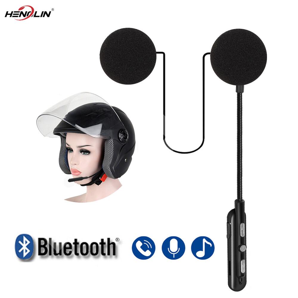 Tai Nghe Gắn Mũ Bảo Hiểm Xe Máy Tai Nghe Âm Thanh Nổi Không Dây Bluetooth 5.0 Cho Xe Máy Loa Hỗ Trợ Tự Động Trả Lời Mic Gọi Rảnh Tay