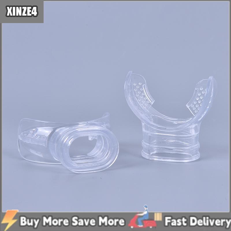 [COD] XINZE4 1 chiếc ống lặn Ống thở bằng silicon trong suốt dưới nước Phụ Kiện Bơi lội