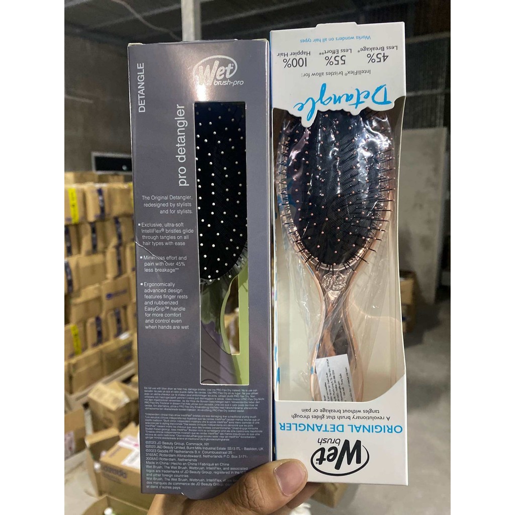   CHÍNH HÃNG  Lược gỡ rối WET BRUSH dòng truyền thống màu bất kỳ 